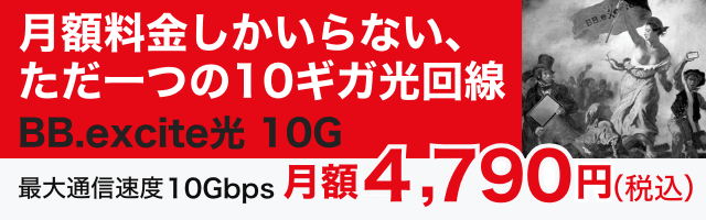 BB.excite光 10G