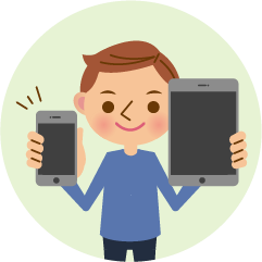 スマホとタブレットの2台持ち。たっぷり30GBを賢くシェア！