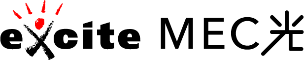 エキサイトmec光のロゴ